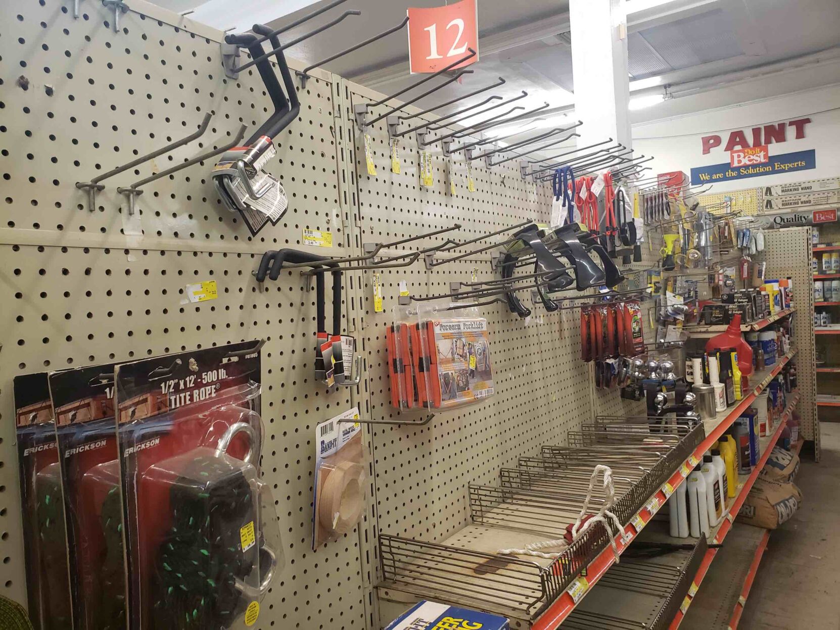 Do It Better Hardware - empty racks